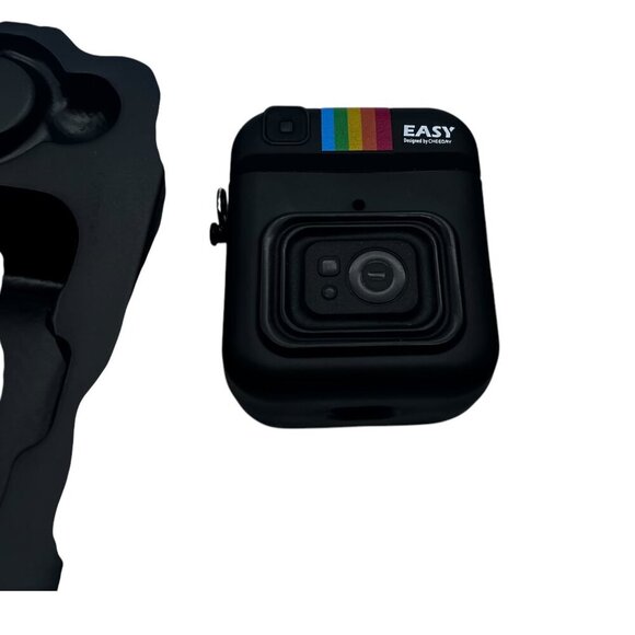 Cheeday Camera-Inspired AirPods Case For AirPods 1/2 Magnetic Cover Shockproof T - Picture 2 of 9